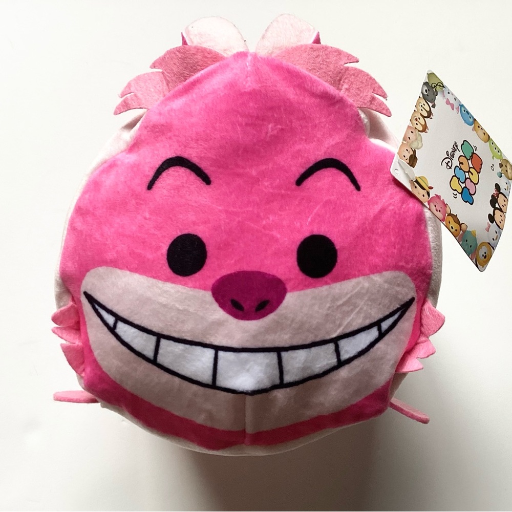 NWT Disney Tsum Tsum Alice in Wonderland Cheshire Cat 8” Plush Stuffed Animal